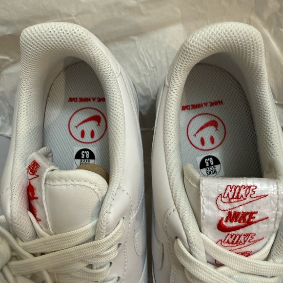 Nike Air Force 1 '07 LX Low Rose White Men's Size 8.5/Women's Size 10 CU6312-100 - Picture 2 of 6